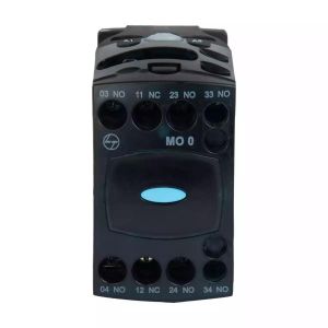 MO0 Control Contactor 4A 4P 415V AC 3NO+1NC AC-15 220V AC Coil 50/60 Hz