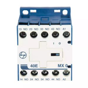 MX0 Mini Control contactor 4A 4P 415V AC 4NO AC-15 415V AC Coil 50 Hz