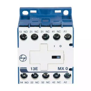 MX0 Mini Control contactor 4A 4P 415V AC 1NO+3NC AC-15 110V AC Coil 50 Hz