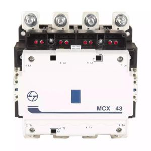 MCX  Contactor 400A 4P 415V AC In Built 2NO+2NC AC-1 110V AC Coil 50/60 Hz