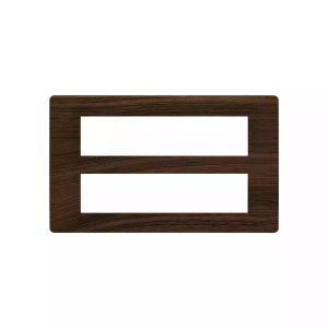 entice 16 module plate- Cinnamon Wood