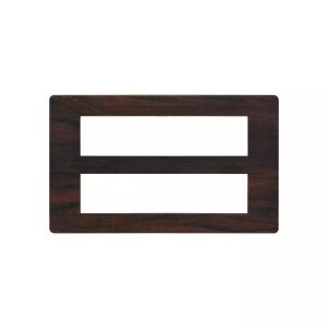entice 16 module plate- Dark Chocolate Wood